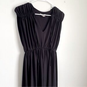 H&M black sleeveless maxi dress